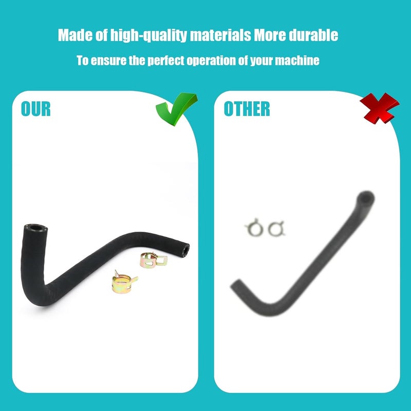 Bopurtotly 791874 Fuel Line With clamps Compatible with Model 693401 - Image 3